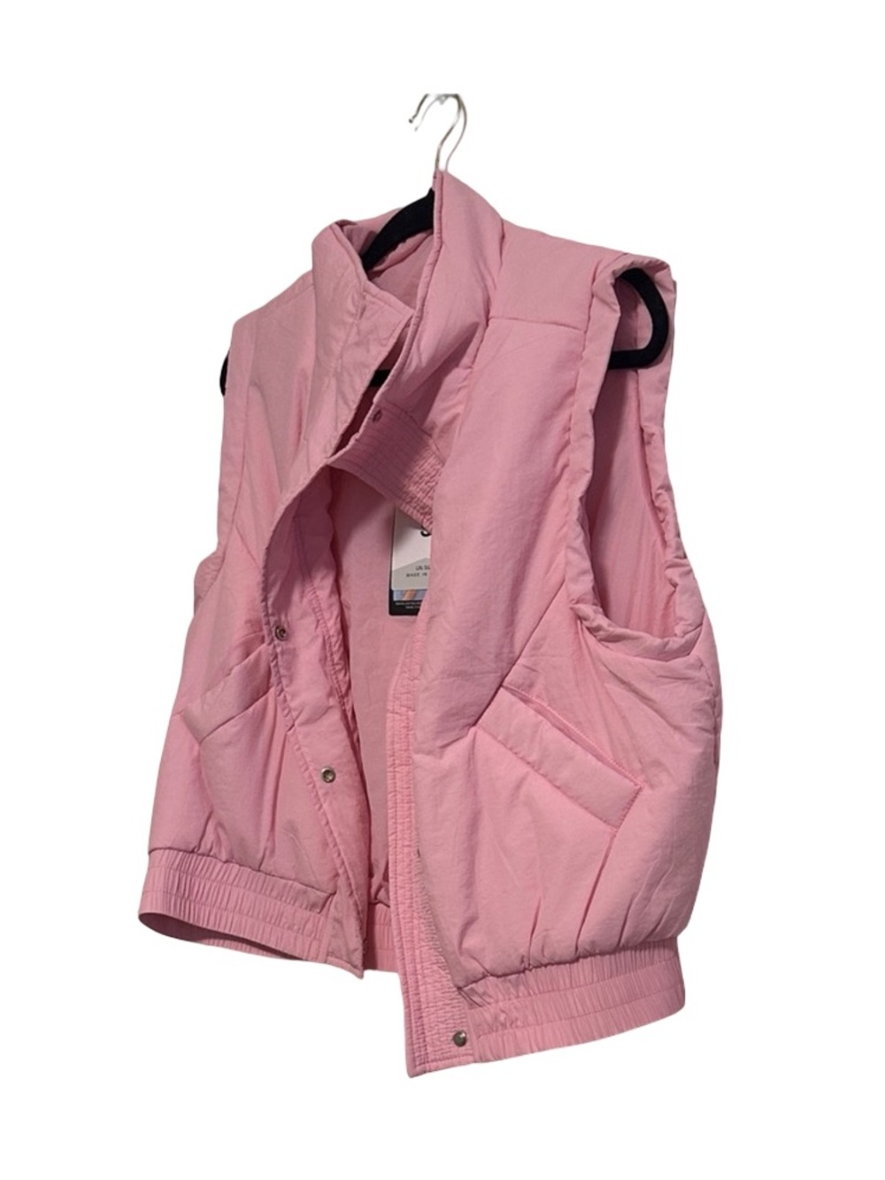 Pink Puffer Vest